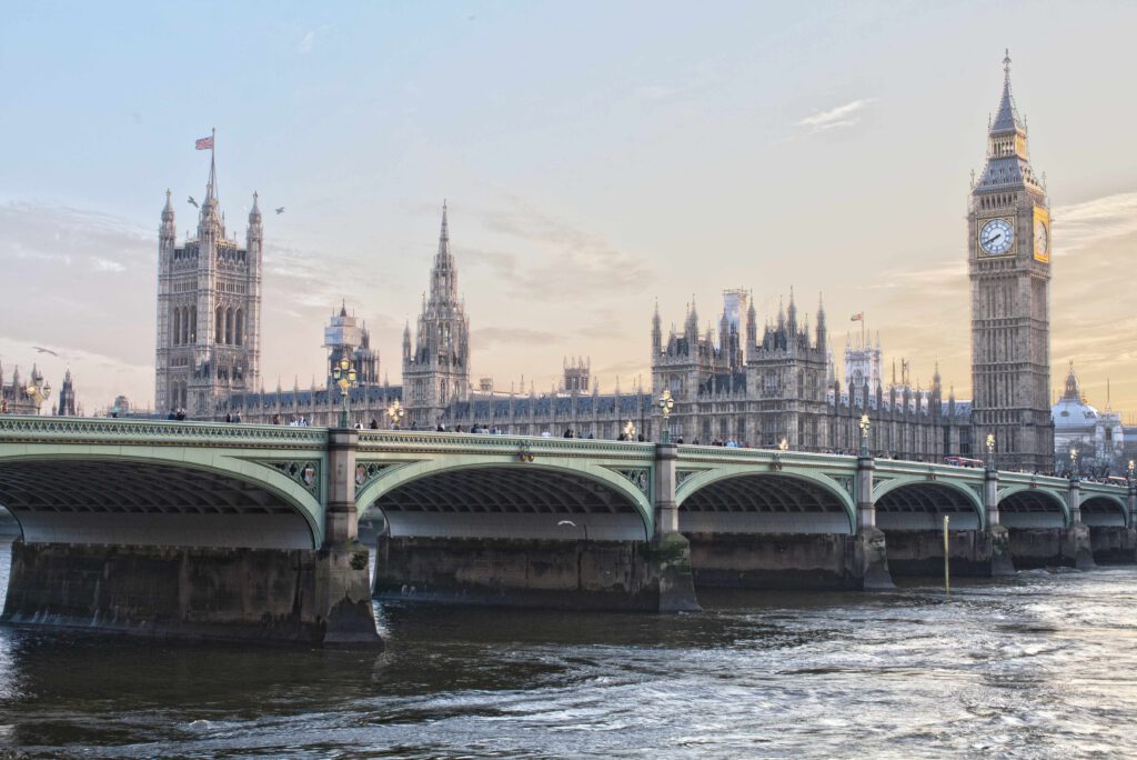 Foto des House of Parliament in London